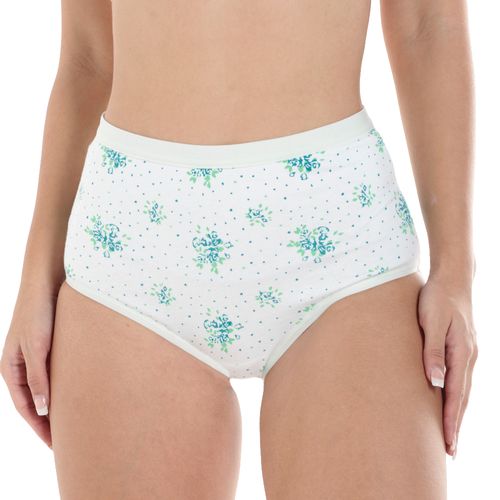 Hípster Accente estampado de cintura alta para mujer