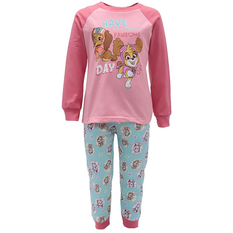 104750714-Pijama-2-piezas-bicolor-con-estampado-de-Paw-Patrols-para-niña
