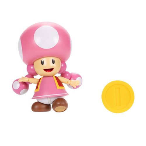 Super Mario Nintendo Figura Articulada 10.16 cm con Accesorio