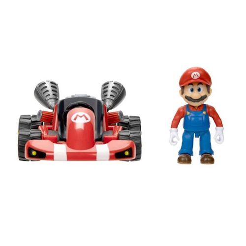 Super Mario Bros Movie Vehículos Con Figura Articulada 2.5 Pulgadas