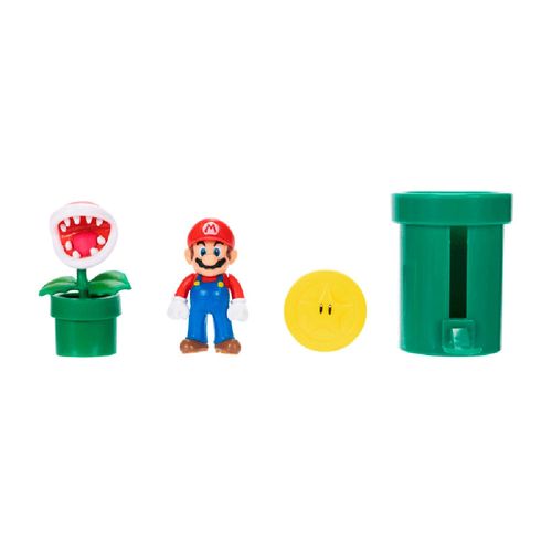 Super Mario Set Diorama Selva 1