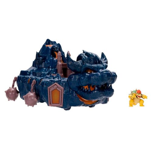 Super Mario Bros Movie Set de Juego Castillo de Bowser en La Isla