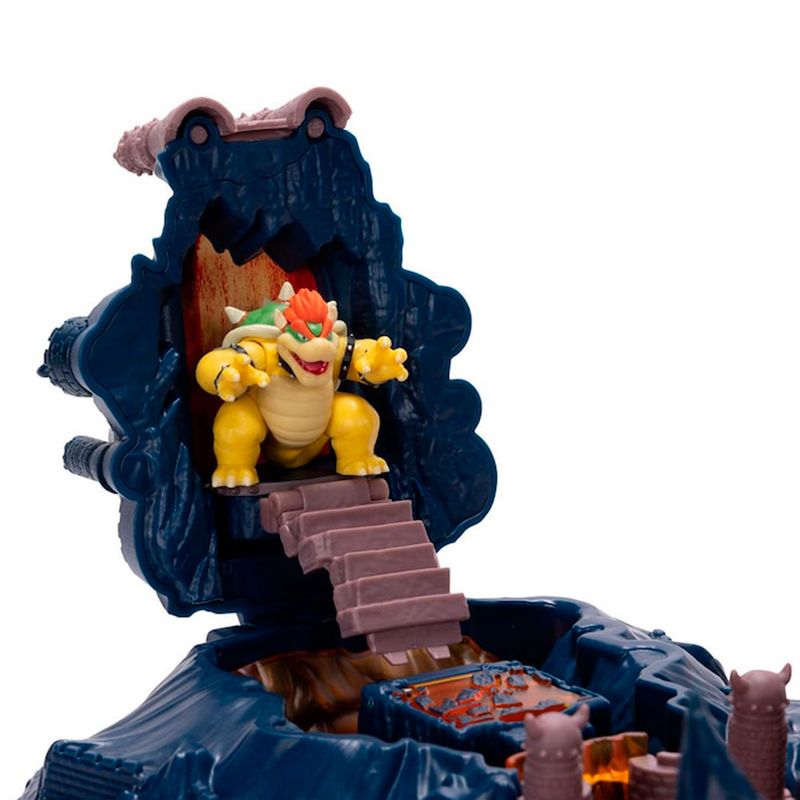 Super Mario Bros Movie Set de Juego Castillo de Bowser en La Isla
