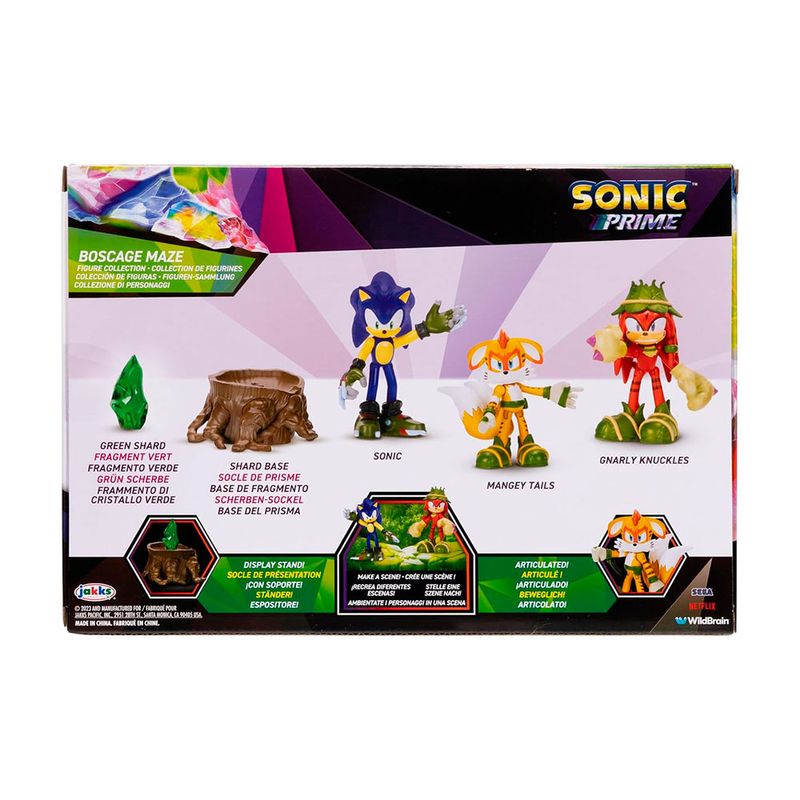 Sonic Prime Set Figuras de 6.35 cm y Accesorios - Siman Costa Rica