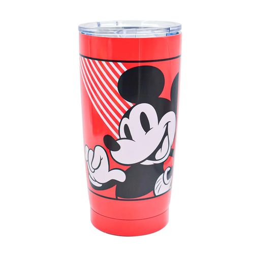 Termo Disney Mickey Mouse doble pared de acero inoxidable 580 ml