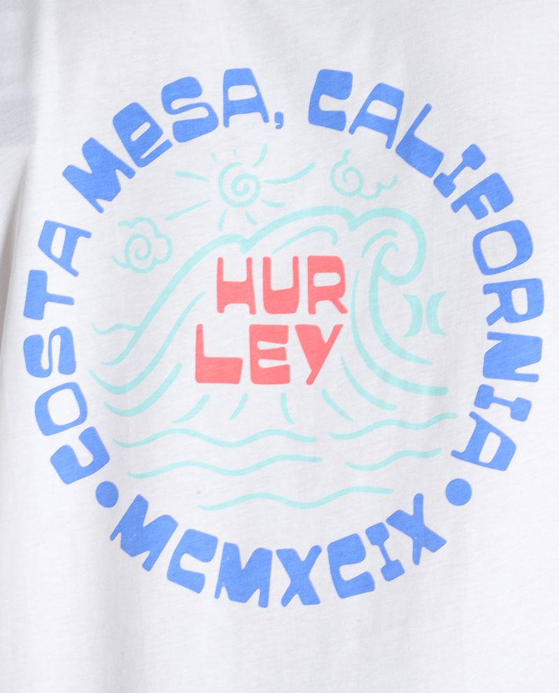 104740569-Camiseta-Hurley-blanca-con-estampado-playero-para-hombre
