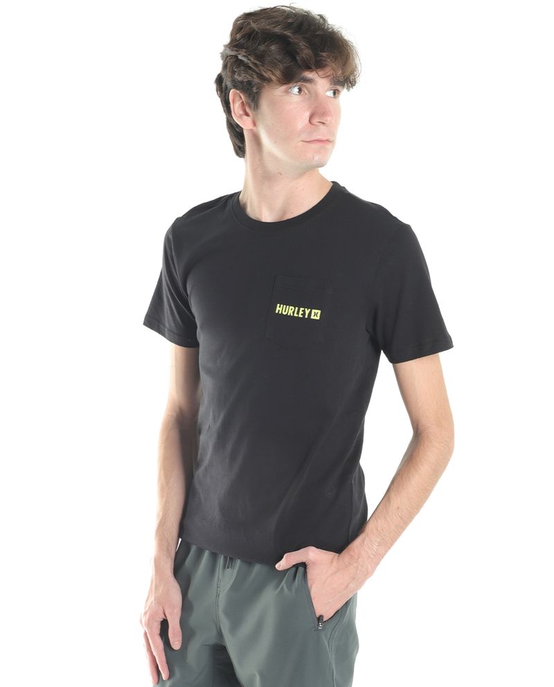 104740574-Camiseta-Hurley-negra-con-estampado--Good-Days-Fishing--para-hombre