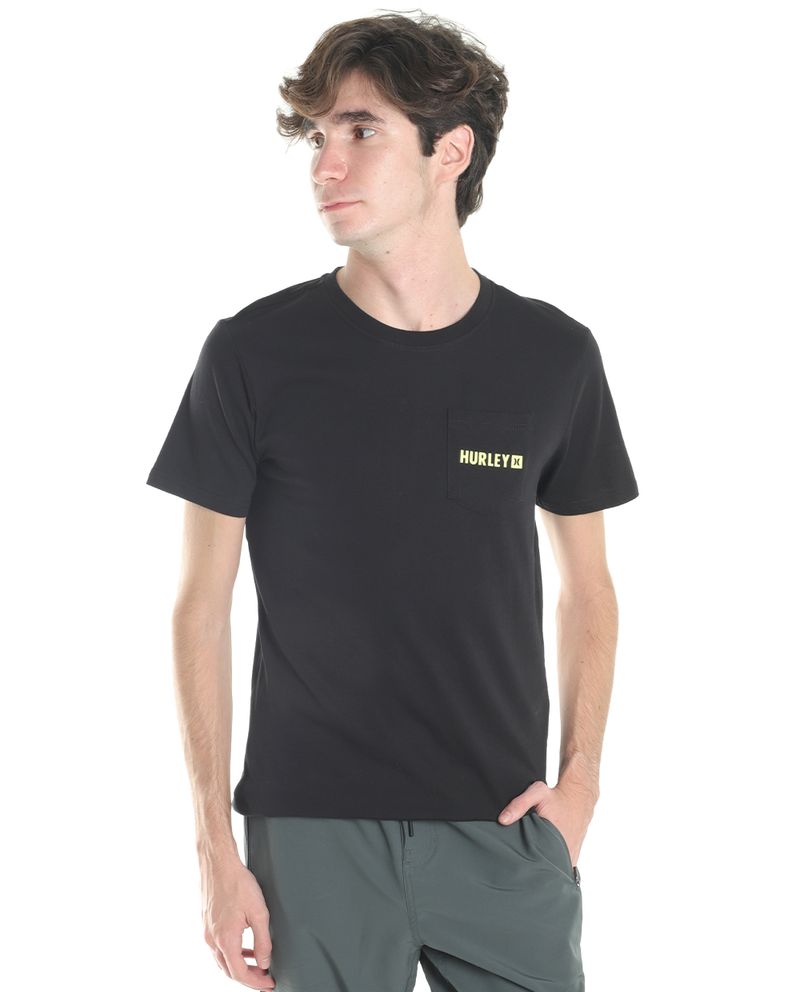 104740574-Camiseta-Hurley-negra-con-estampado--Good-Days-Fishing--para-hombre