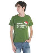 104744105-Camiseta-Orange-verde--Happy-ho-ho...--para-hombre