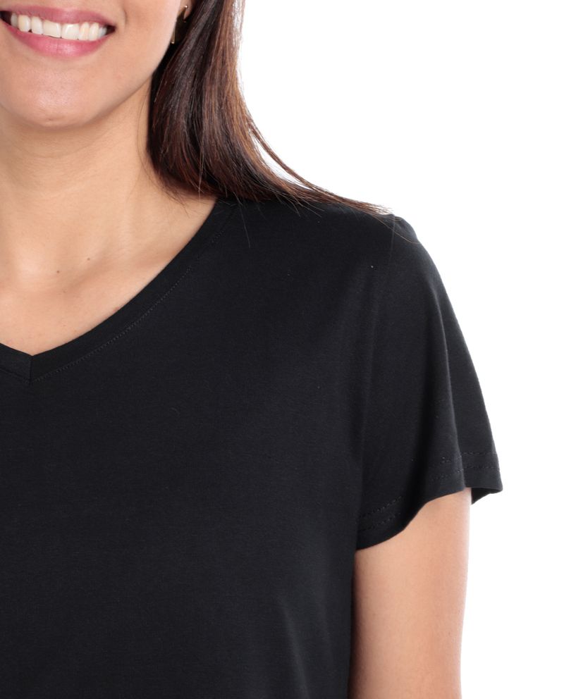 104699980-Camiseta-Nicolle-negra-manga-corta-para-mujer