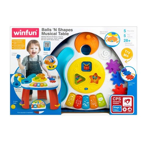 Winfun Mesa Musical Bolas y Figuras
