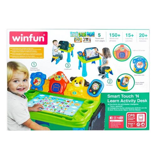 Winfun Mesa de Actividades Inteligentes Toca y Aprende