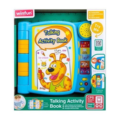 Winfun Libro Parlante de Actividades