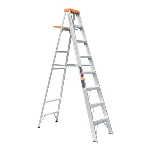 Escalera Aluminio 2 bandas 8 pies