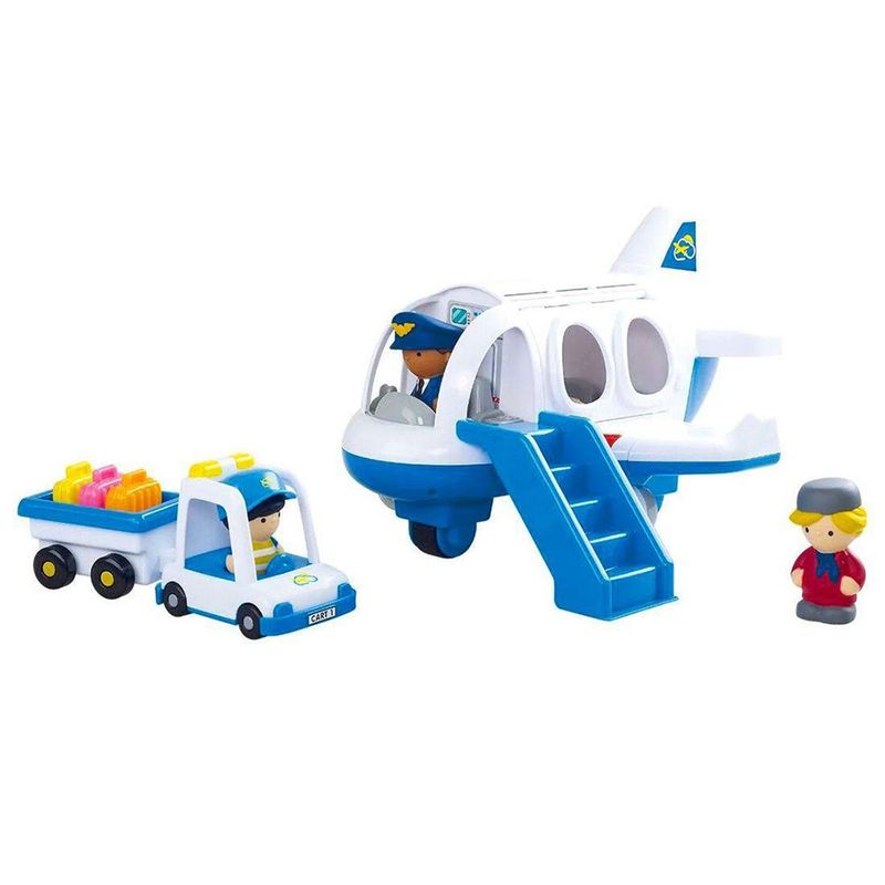 104696145-Play-Set-de-Aeropuerto-Avion-Escaleras-y-Remolque-15-Piezas-