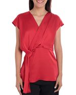 104751134-Blusa-Sabrina-formal-roja-manga-corta-para-mujer