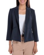 104756558-Blazer-Sabrina-azul-manga-3-4-para-mujer