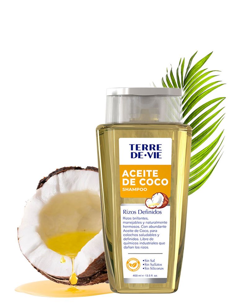 Shampoo de Aceite de Coco 400ml