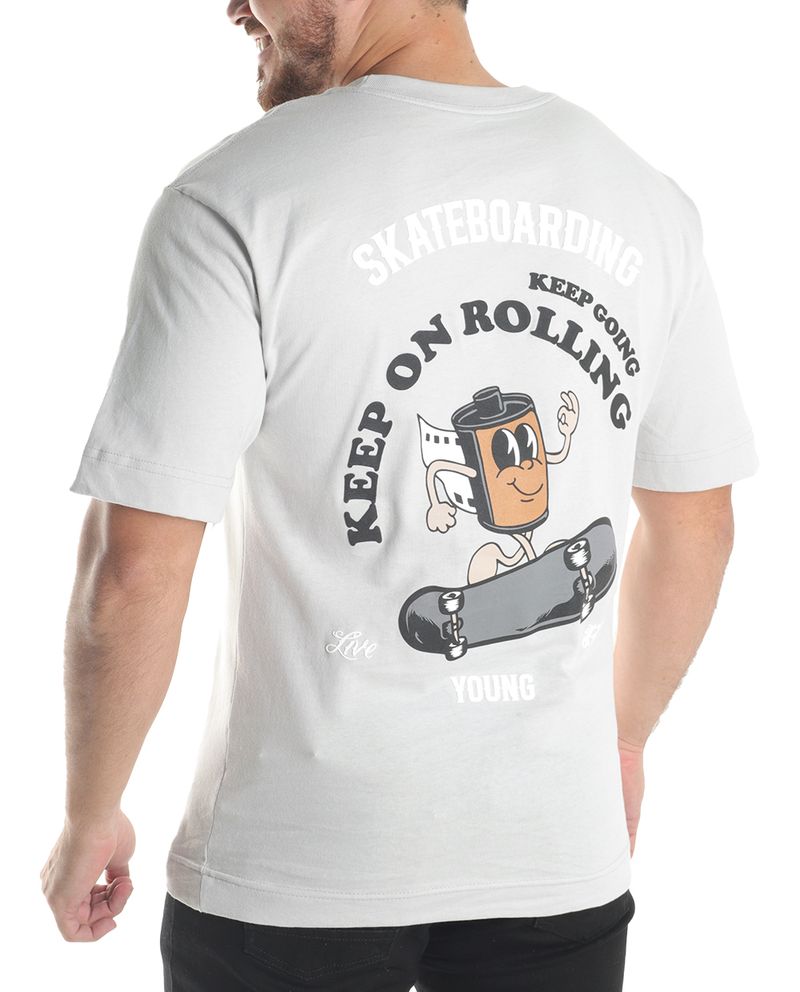 104766679-Camiseta-Orange-gris-con-estampado--Skate--para-hombre