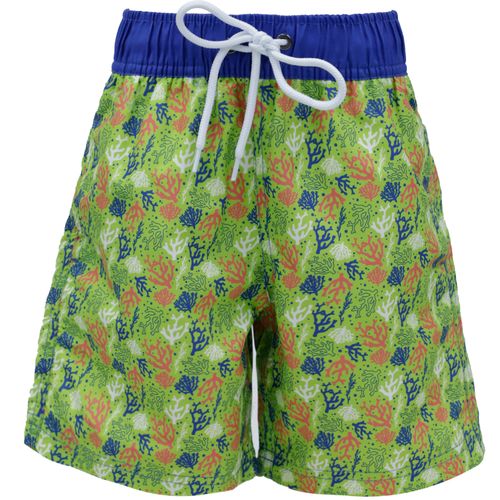 Calzoneta verde con estampado para niño
