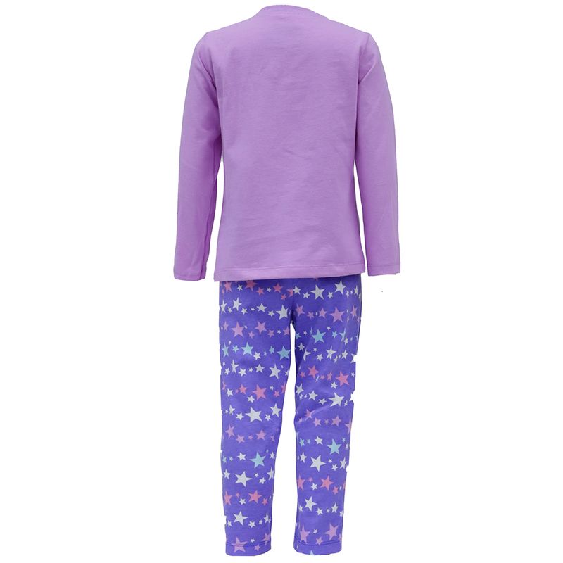 104617300-Pijama-de-2-piezas-bicolor-con-estampado-para-niña