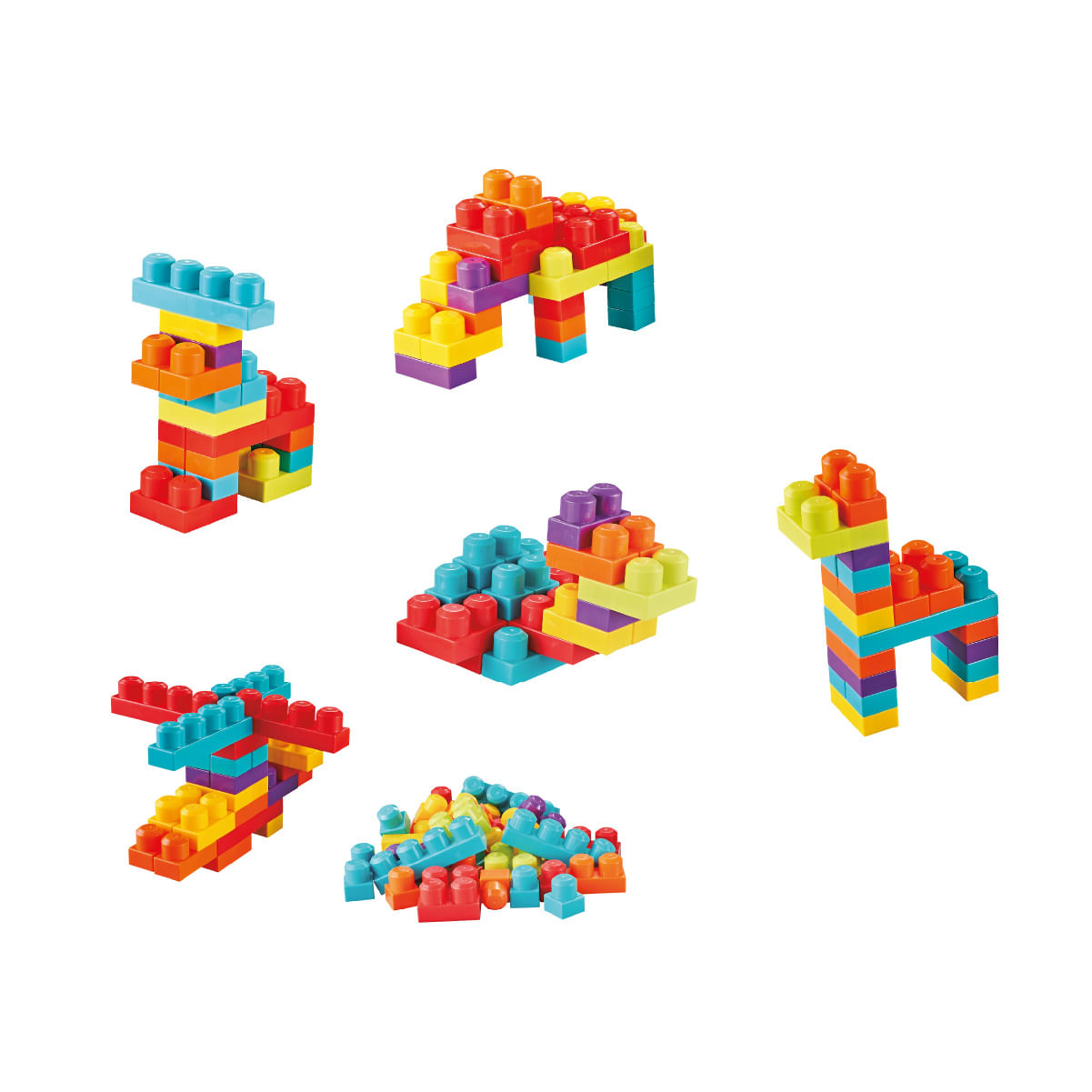 Bloques Construccion Bloques De Construcción Moltó 90 Piezas