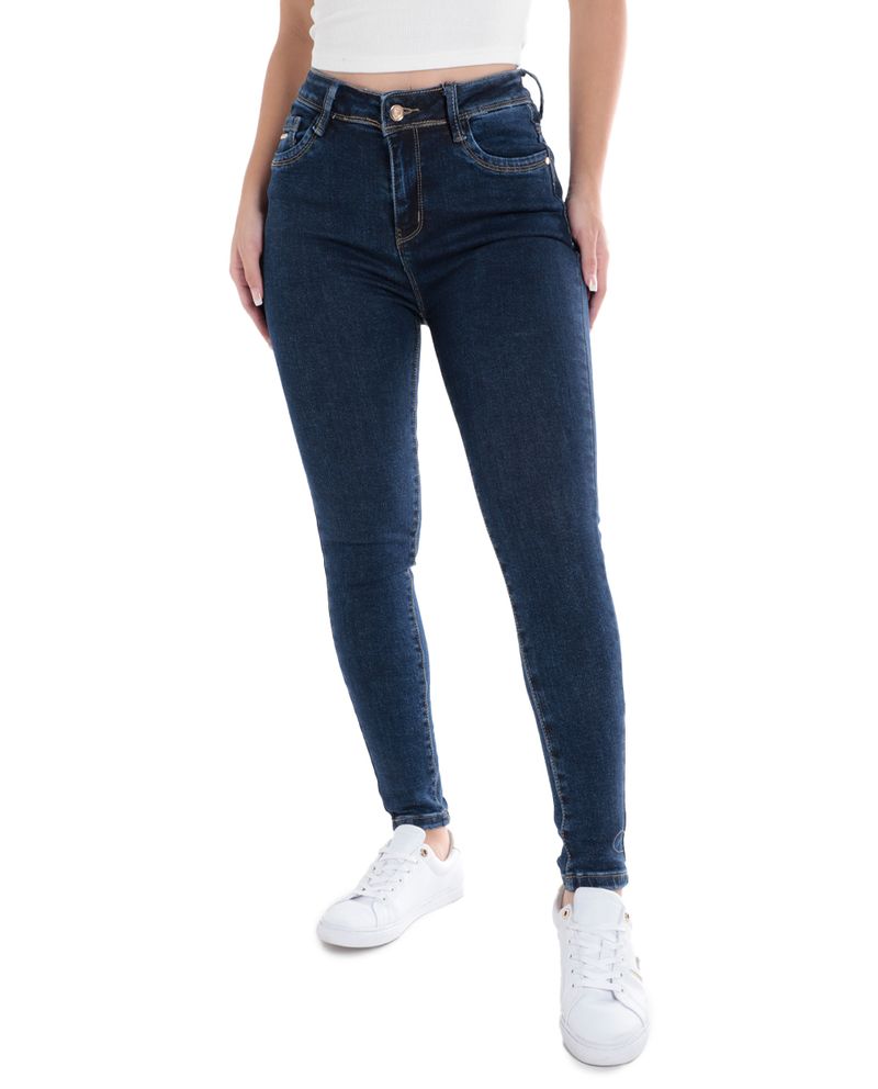 104724120-Jeans-Most-Wanted-azul-de-cintura-alta-para-mujer