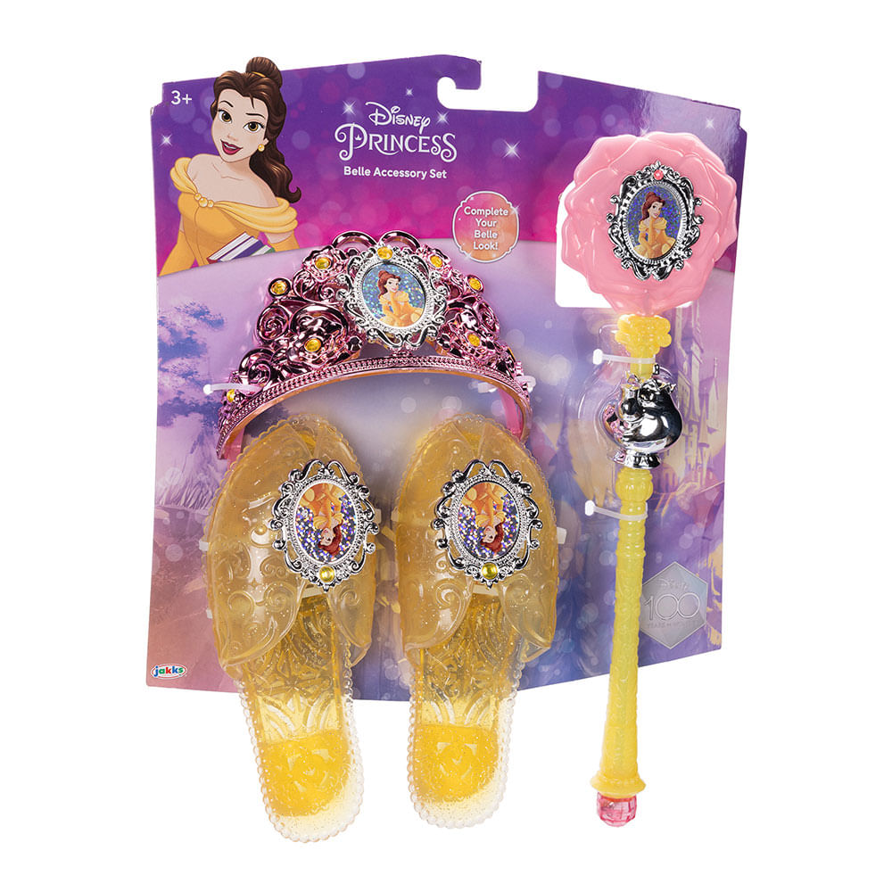 BIBUTY Accesorios de vestir de princesa, corona de princesa para niñas pequeñas, varita tiara de princesa, regalo de juguete para niñas de 3 a 6 años