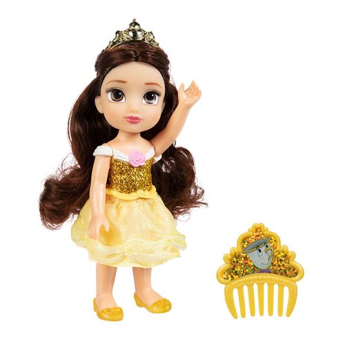 Disney Princess Muñeca pequeña Con Glitter