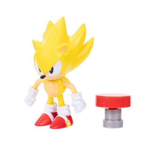Sonic The Hedgehog Figura Articulada 2.5 Pulgadas con Accesorios W15