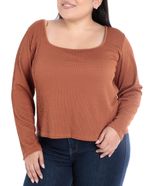 104627945-Blusa-More-Than-Angels-sweatshirt-cafe-manga-larga-para-mujer