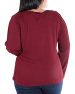 104627949-Blusa-More-Than-Angels-sweatshirt-color-vino-manga-larga-para-mujer