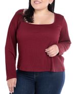 104627949-Blusa-More-Than-Angels-sweatshirt-color-vino-manga-larga-para-mujer