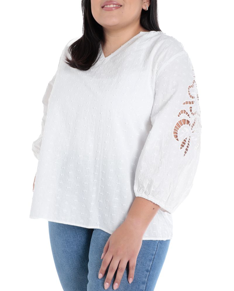 104574574-Blusa-Sabrina-casual-blanca-manga-3-4-para-mujer