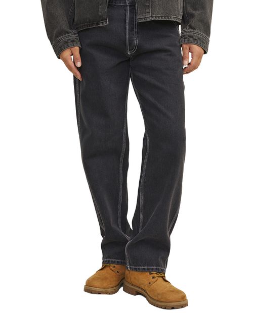 Jeans Jack & Jones loose fit negro denim para hombre