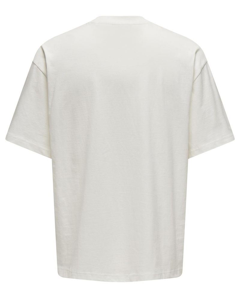104776192-Camiseta-Only-and-Sons-relaxed-fit-blanca-con-estampado-de-Mickey-Mouse-para-hombre