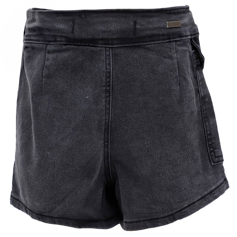 104711988-Falda-short-denim-negro-solido-para-niña