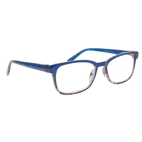 Lentes de prescripción rectangular +2.50 Maxflex acetato para mujer