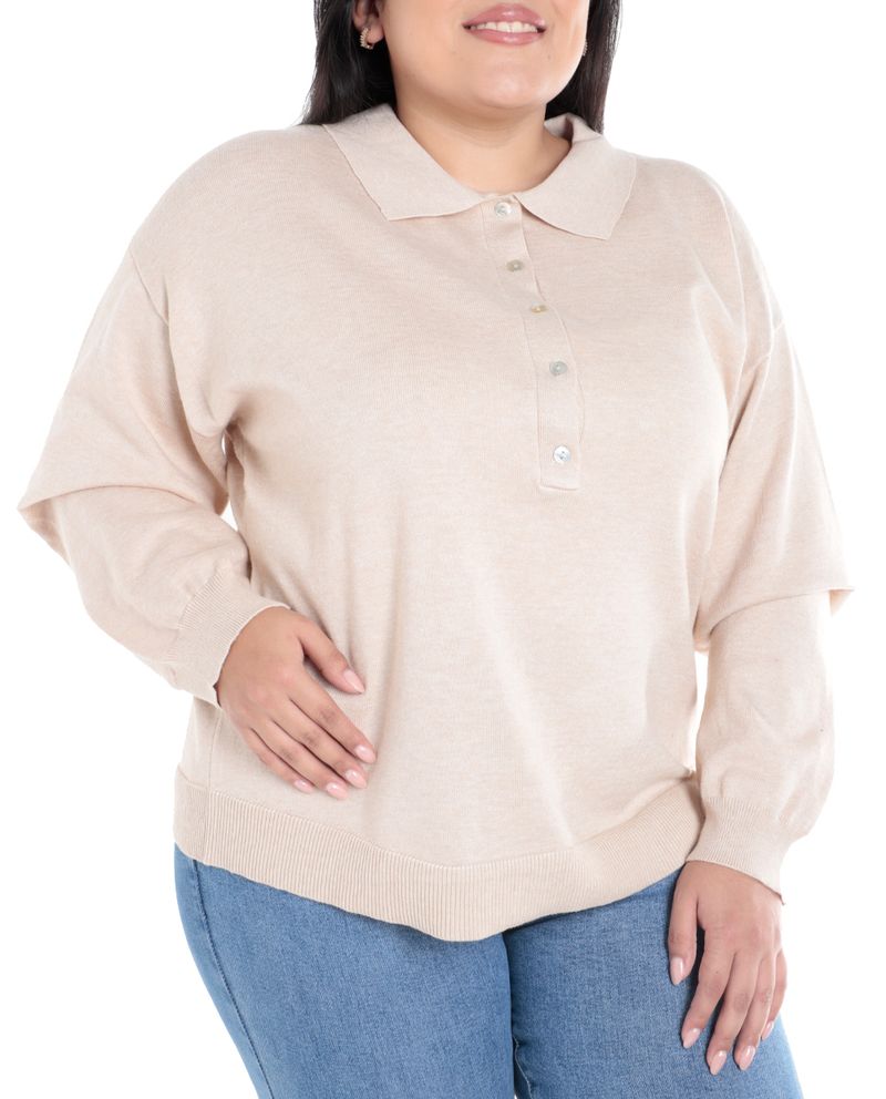 104627600-Sueter-More-Than-Angels-pull-over-gris-para-mujer