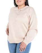 104627600-Sueter-More-Than-Angels-pull-over-gris-para-mujer