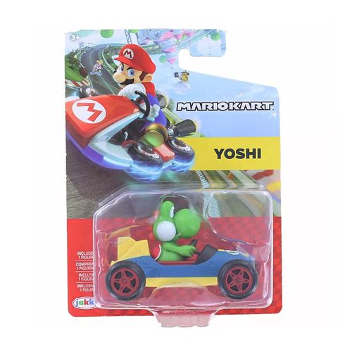 Super Mario Kart Mini Vehiculo y Figura