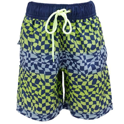 Calzoneta verde con estampado para niño