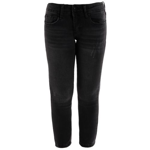 Jeans negro sólido para niño