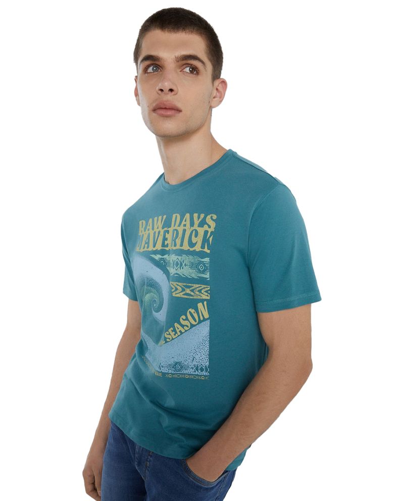 104768623-Camiseta-Easy-Wear-verde-estampado-ola-para-hombre