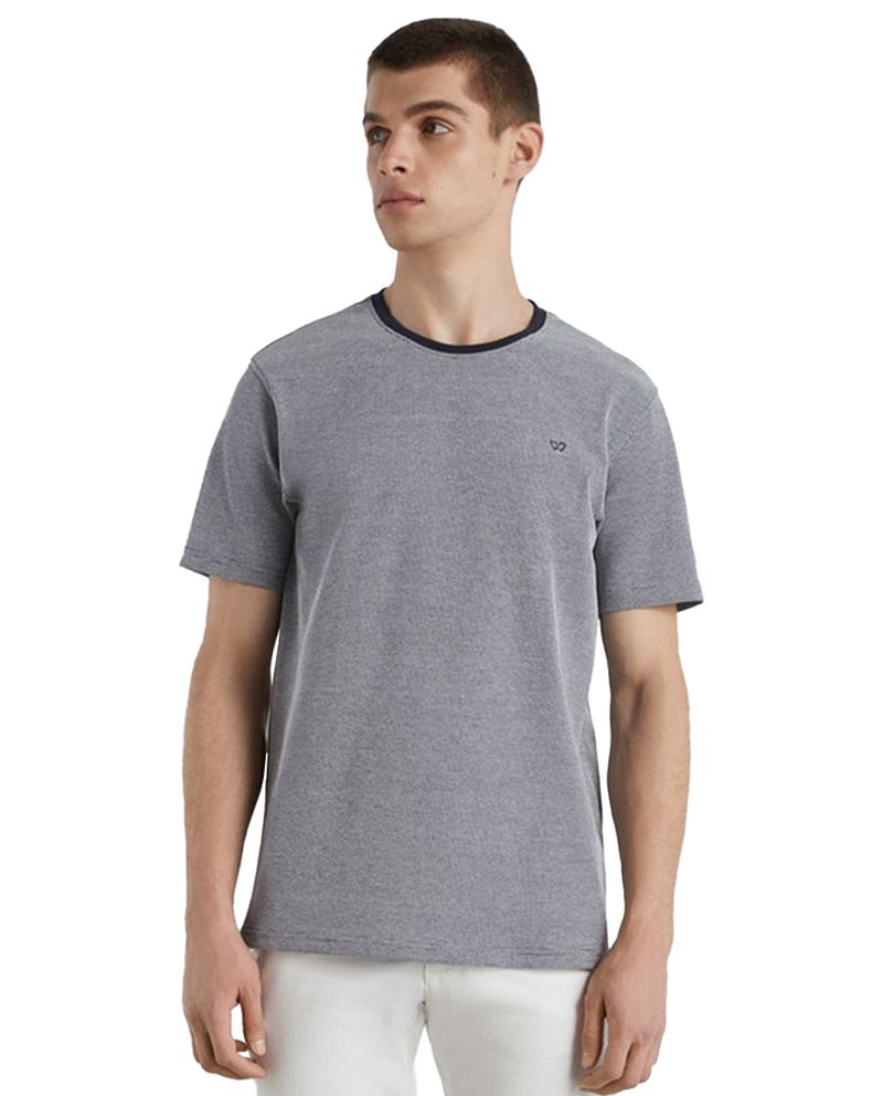 104768652-Camiseta-Easy-Wear-azul-mini-print-para-hombre