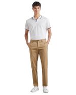 104768673-Camisa-polo-Easy-Wear-blanca-solida-para-hombre