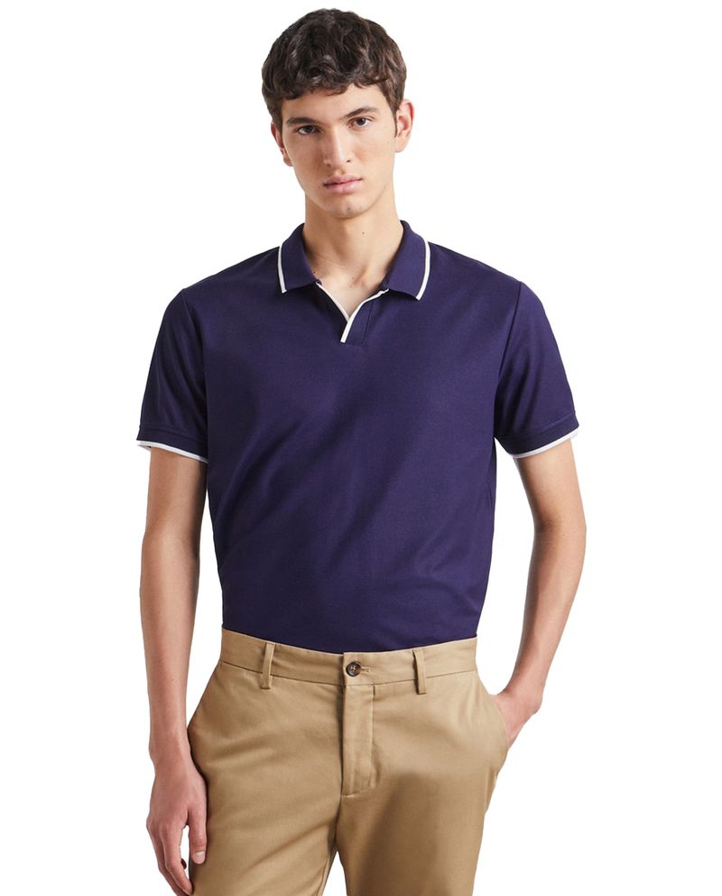 104768677-Camisa-polo-Easy-Wear-navy-solida-para-hombre