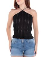 104618628-Blusa-Orange-negra-halter-para-mujer