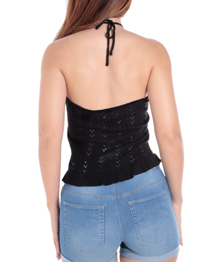 104618628-Blusa-Orange-negra-halter-para-mujer