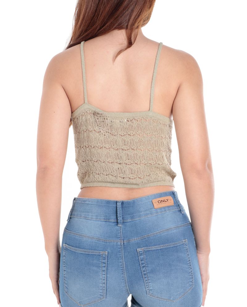 104618663-Blusa-Orange-crop-top-verde-de-tirantes-para-mujer